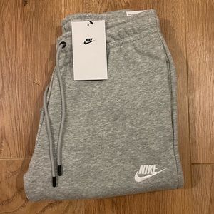 Gray Nike sweatpants